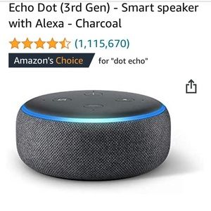 Echo dot 3rd generation